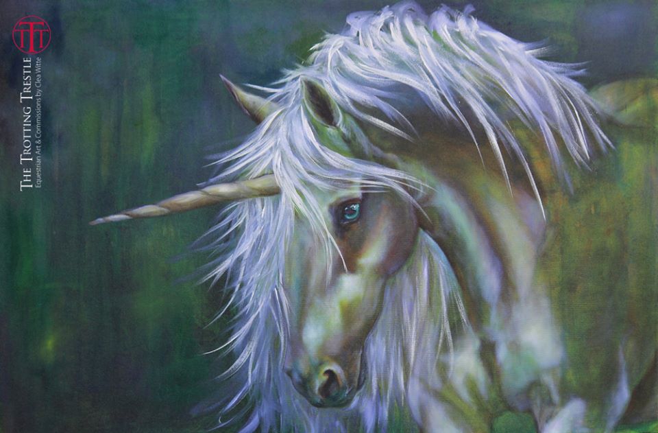 Unicorn Horse Painting